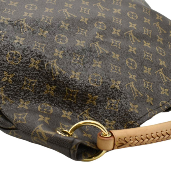 LOUIS VUITTON Artsy GM Monogram Canvas Hobo Bag Brown