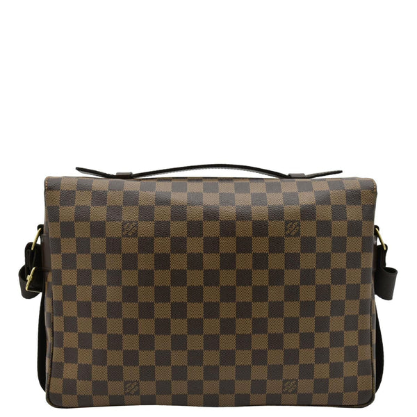 LOUIS VUITTON Broadway Messenger Bag Brown backs ide