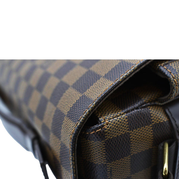 LOUIS VUITTON Broadway Damier Ebene Messenger Bag Brown