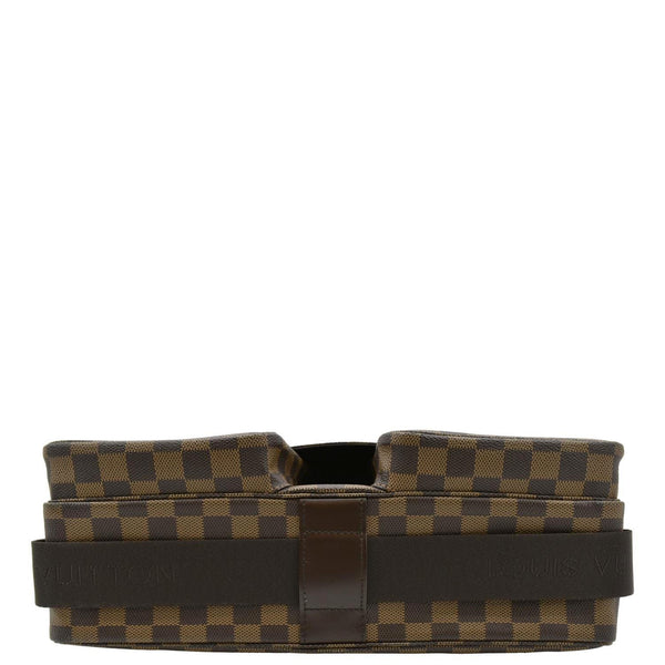 LOUIS VUITTON Broadway Damier Ebene Messenger Bag Brown