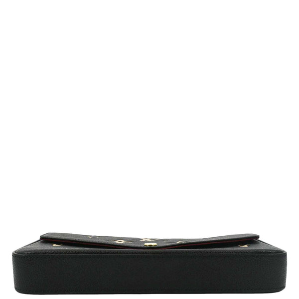 LOUIS VUITTON Felicie Pochette Monogram Empreinte Crossbody Bag Bicolor