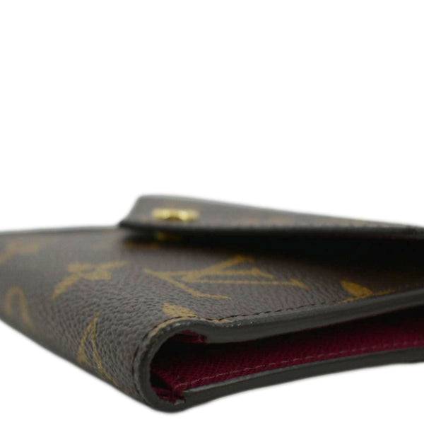 LOUIS VUITTON Victorine Monogram Canvas Wallet Brown