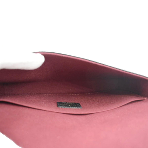 LOUIS VUITTON Felicie Pochette Monogram Empreinte Crossbody Bag Bicolor