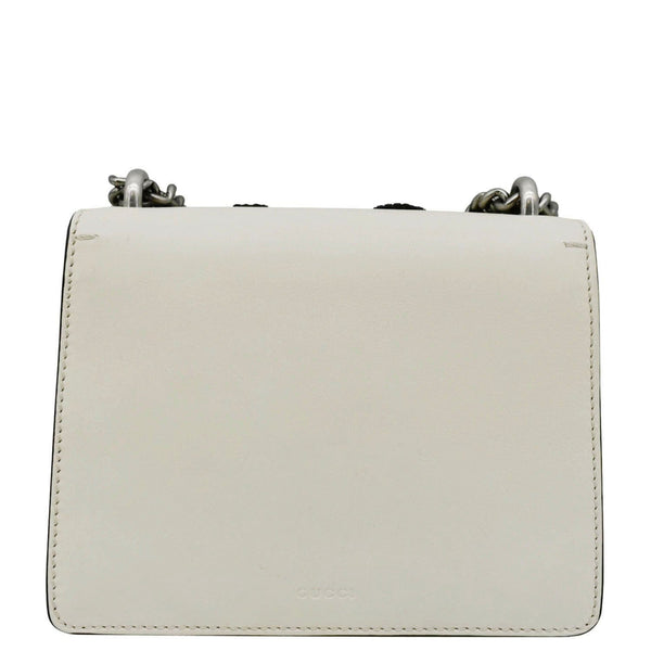 GUCCI Dionysus Embroidered Shoulder Bag Red back sid