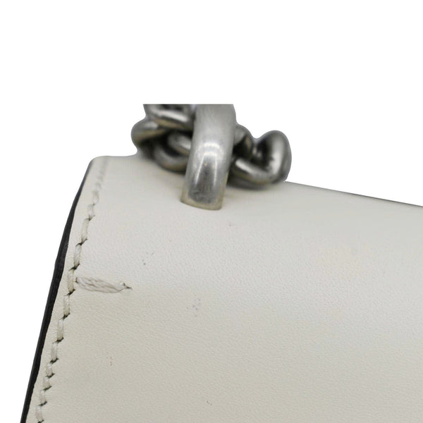 GUCCI Dionysus Embroidered Snake Leather Shoulder Bag Red 421970