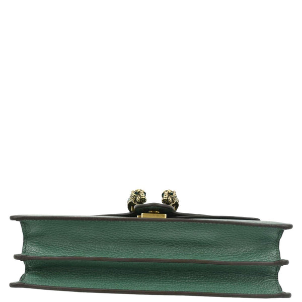 GUCCI Dionysus Small Leather Shoulder Bag Emerald Green 400249