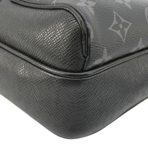 LOUIS VUITTON Outdoor Monogram Eclipse Crossbody Bag Black