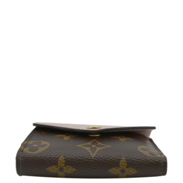 LOUIS VUITTON Zoe Monogram Leather Wallet Rose Ballerine