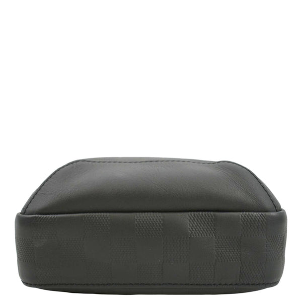 LOUIS VUITTON Avenue Sling Damier Infini Backpack Bag Black