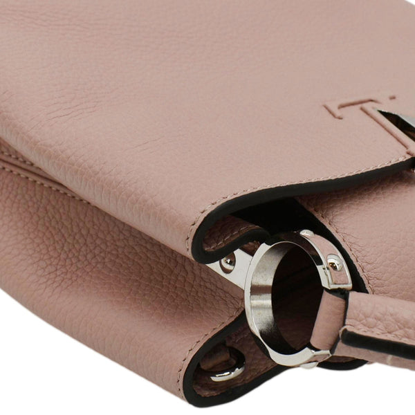 LOUIS VUITTON Capucines BB Taurillon Leather Shoulder Bag Baby Pink