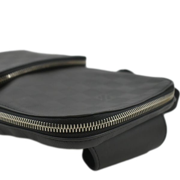 LOUIS VUITTON Avenue Sling Damier Infini Backpack Bag Black