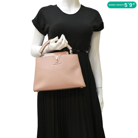 LOUIS VUITTON Capucines BB Taurillon Leatherdummy look