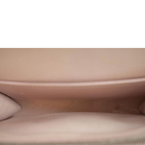 LOUIS VUITTON Chain Louise GM Leather Shoulder Bag Beige