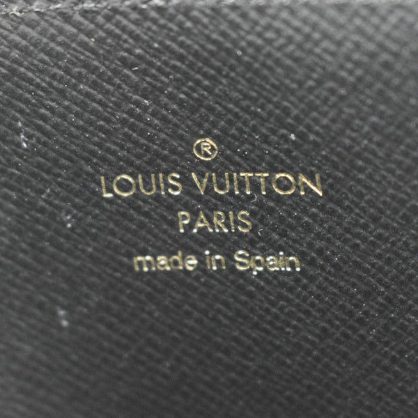LOUIS VUITTON Slim Purse Monogram Reverse Canvas Wallet Brown