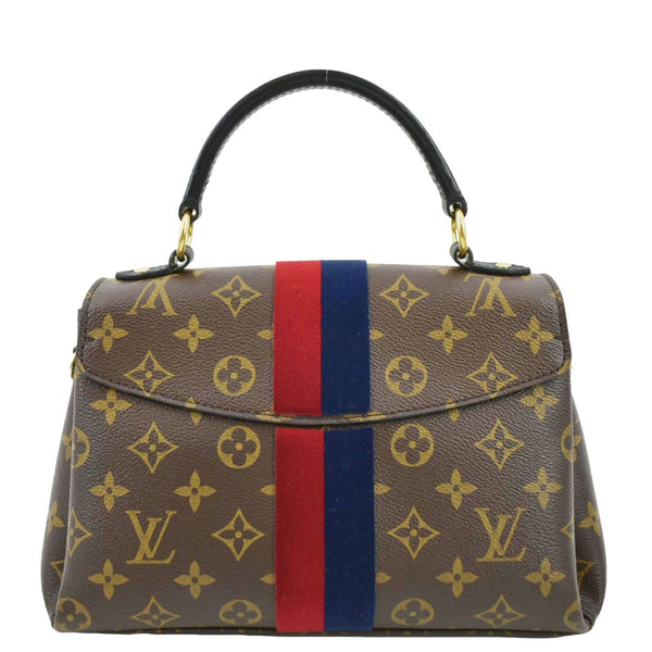 LOUIS VUITTON Georges BB Monogram Canvas Shoulder Bag Red