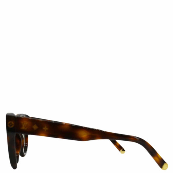 LOUIS VUITTON My Monogram Z1527W Acetate Frames Round Sunglasses Brown