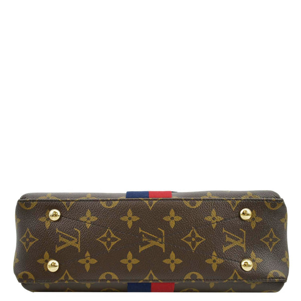 LOUIS VUITTON Georges BB Monogram Canvas Shoulder Bag Red
