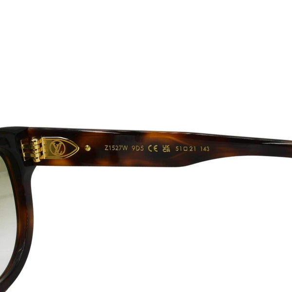 LOUIS VUITTON My Monogram Z1527W Acetate Frames Round Sunglasses Brown