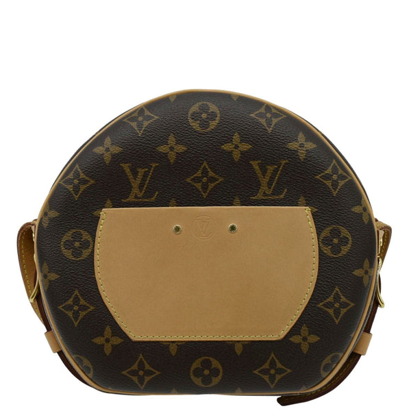 LOUIS VUITTON Boite Chapeau Shoulder Bag Brown back side
