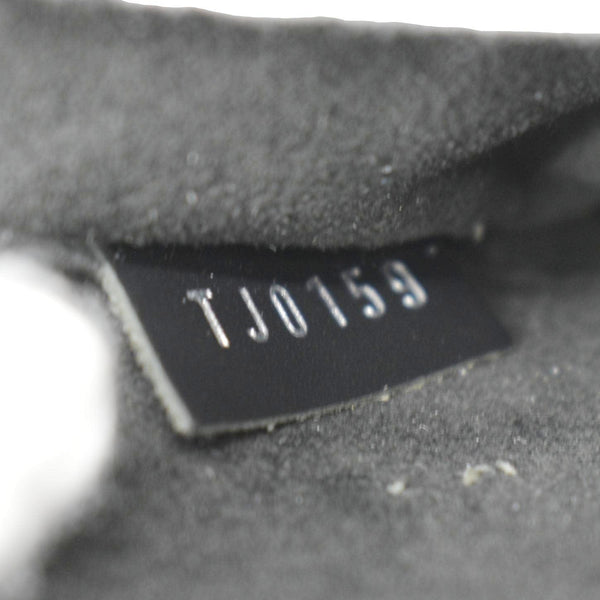 LOUIS VUITTON Felicie Epi Leather Pochette Crossbody Bag Black