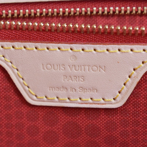 LOUIS VUITTON x YK Neverfull MM Monogram Canvas Shoulder Bag Brown