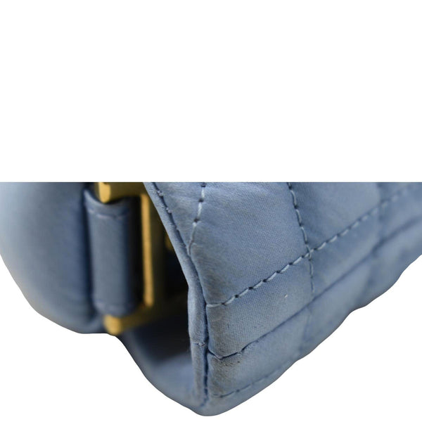 CHRISTIAN DIOR x ERL Micro Venice Saddle Nylon Crossbody Bag Light Blue