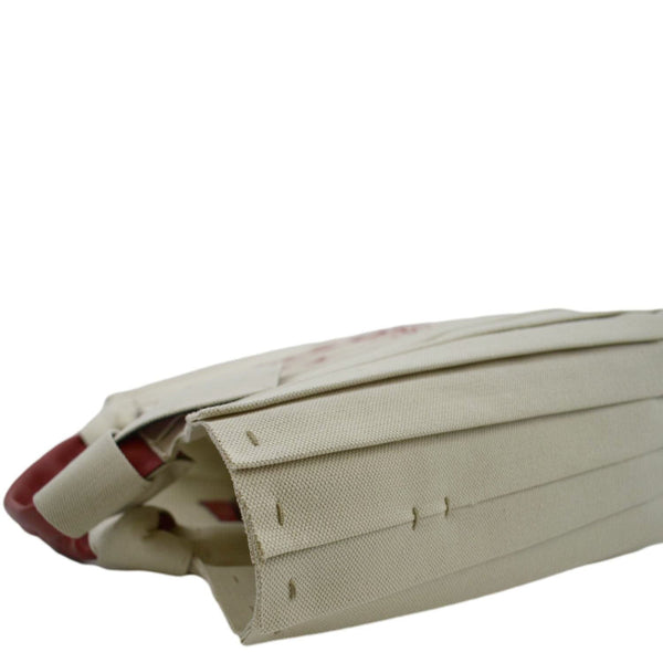 VALENTINO GARAVANI Atelier 05 Canvas Tote Bag Beige