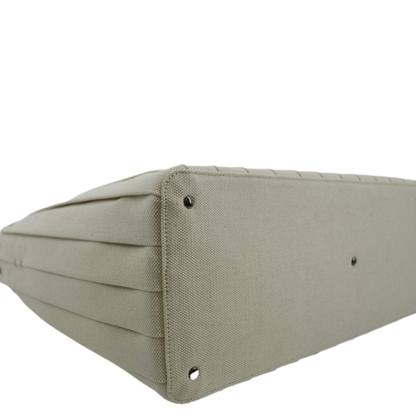 VALENTINO GARAVANI Atelier 05 Canvas Tote Bag Beige