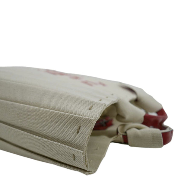 VALENTINO GARAVANI Atelier 05 Canvas Tote Bag Beige