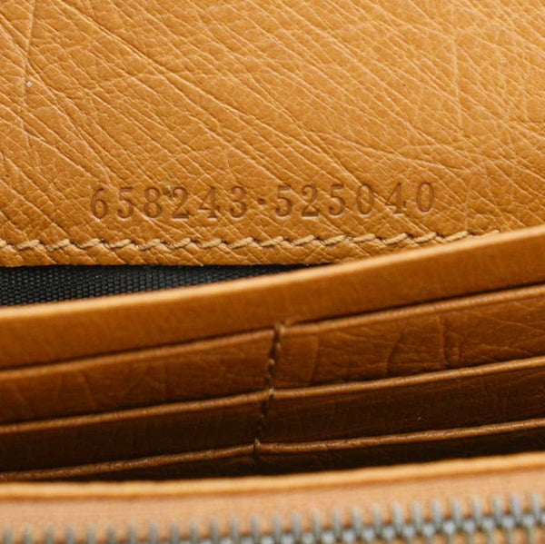 GUCCI Diana Python Chain Wallet Crossbody Bag Cloud Natural Gold 658243