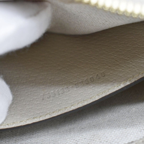 GUCCI Ophidia Web Small GG Supreme Canvas Shoulder Bag Beige 735132