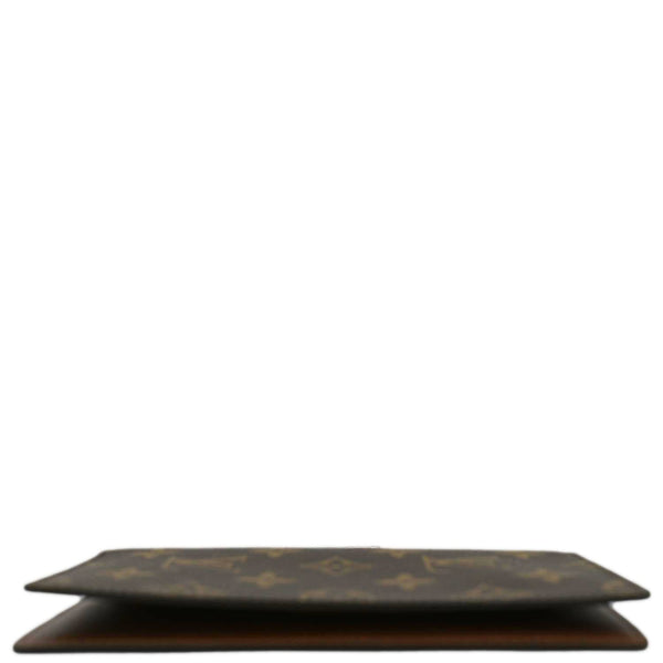 LOUIS VUITTON Pocket Agenda Cover Monogram Canvas Bifold Wallet Brown