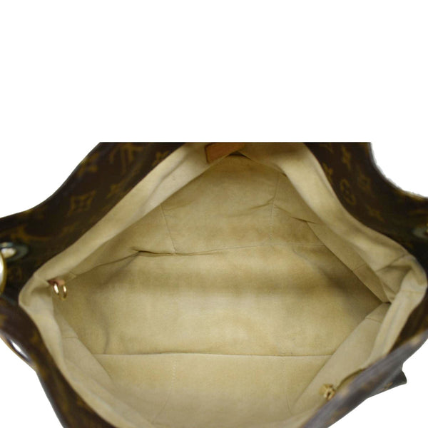 LOUIS VUITTON Artsy MM Monogram Canvas Hobo Bag Brown