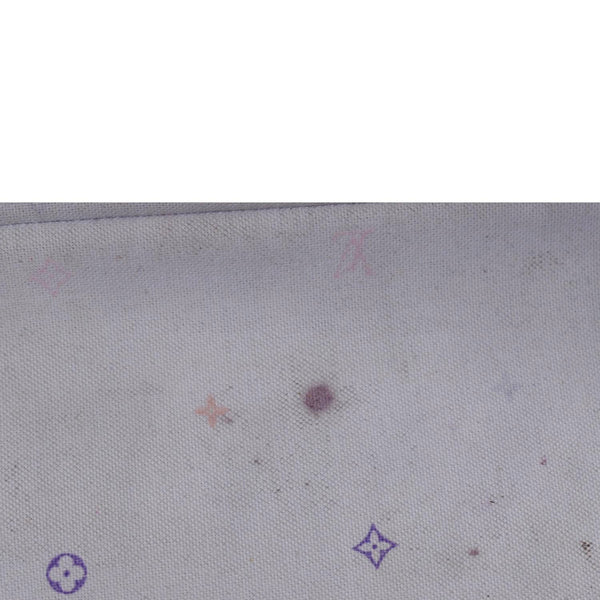 LOUIS VUITTON Neverfull MM Monogram Giant Canvas Tote Bag Sunrise Pastel