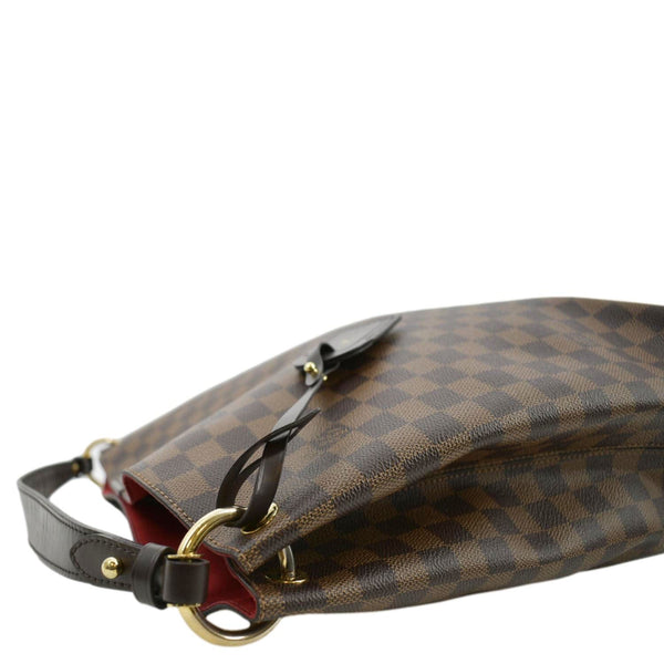 LOUIS VUITTON Graceful MM Damier Ebene Shoulder Bag Brown