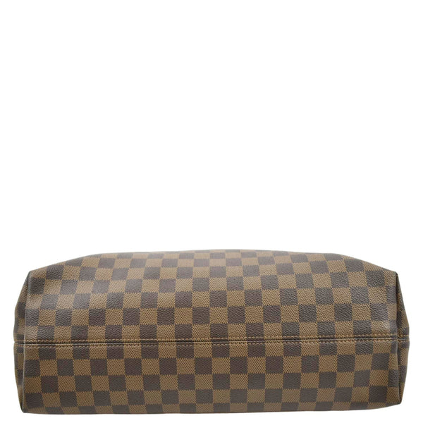 LOUIS VUITTON Graceful MM Damier Ebene Shoulder Bag Brown