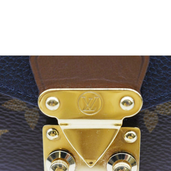 LOUIS VUITTON Pallas Monogram Canvas Wallet Brown