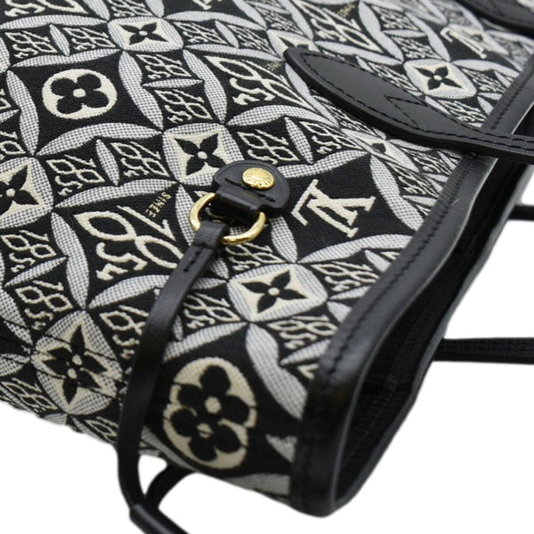 LOUIS VUITTON Since 1854 Shoulder Bag Black corner look