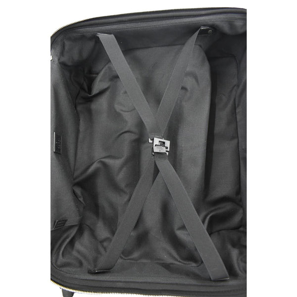 GUCCI Small Cabin Trolley Jumbo GG Supreme Canvas Travel Bag Black 451003