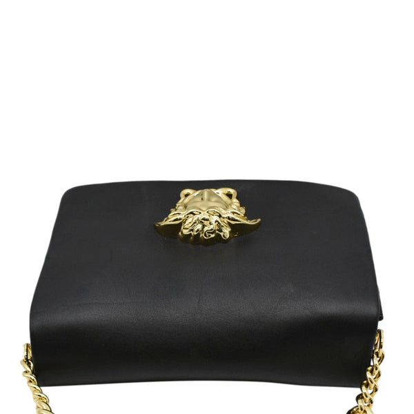 VERSACE Medusa Leather Bag Black upper look