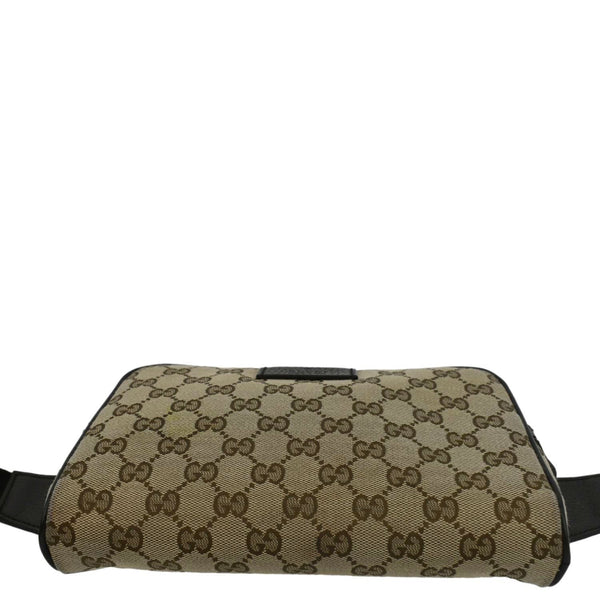 GUCCI GG Monogram Canvas Belt Bag Beige 449174