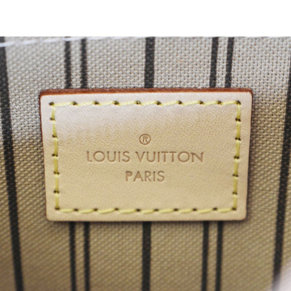 LOUIS VUITTON Monogram Canvas Pochette Wristlet Neverfull Pouch Brown