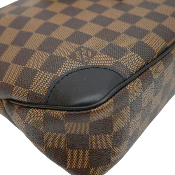 LOUIS VUITTON Odeon NM PM Damier Ebene Shoulder Bag Brown