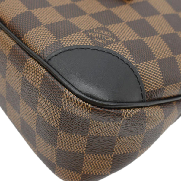 LOUIS VUITTON Odeon NM PM Damier Ebene Shoulder Bag Brown