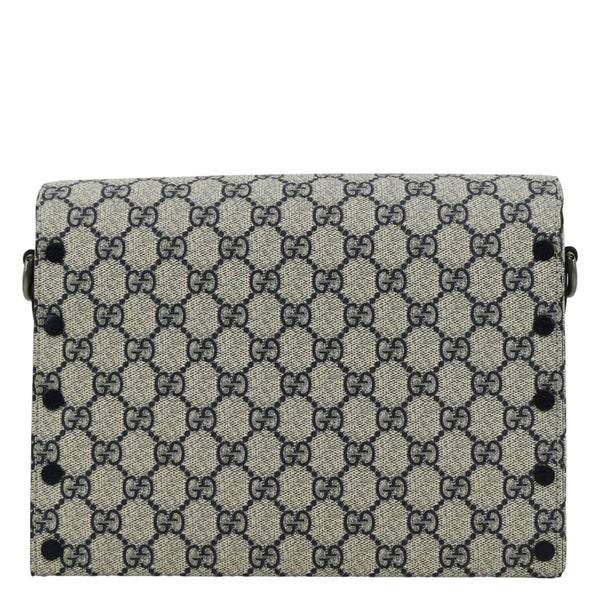 GUCCI Dionysus GG Supreme Canvas Crossbody Bag Navy Blue 725548