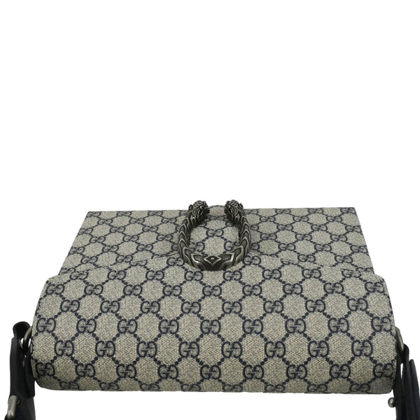 GUCCI Dionysus GG Supreme Canvas Crossbody Bag Navy Blue 725548