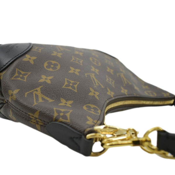 LOUIS VUITTON Boulogne NM Monogram Canvas Shoulder Bag Black