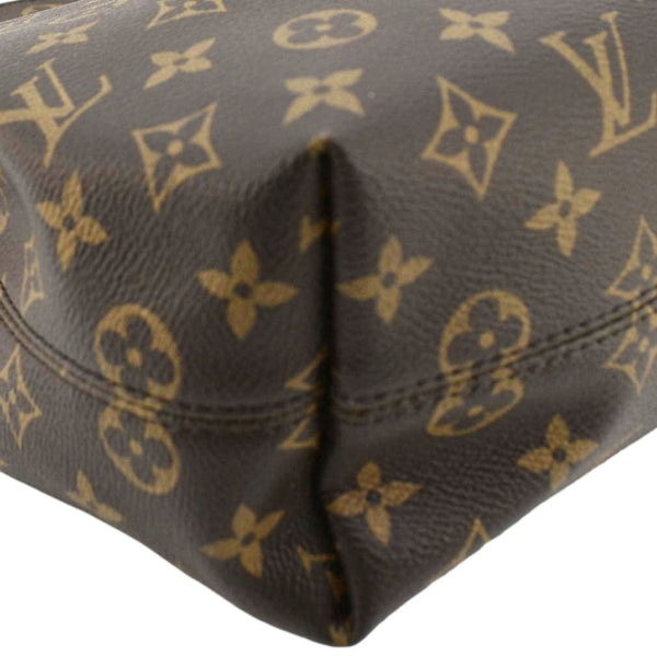 LOUIS VUITTON Graceful PM Monogram Canvas Hobo Shoulder Bag Brown