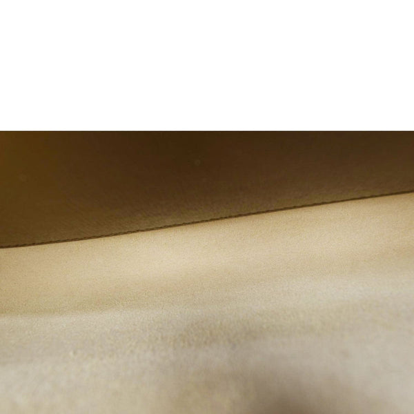 GUCCI Horsebit 1955 Small GG Supreme Canvas Shoulder Bag Beige 677286