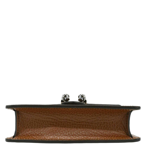 GUCCI Dionysus Super Mini GG Supreme Canvas Crossbody Bag Blue 476432